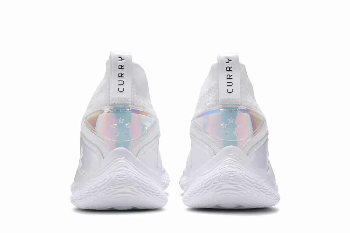 Curry Brand Curry Flow 8 GS White Iridescent, view 7