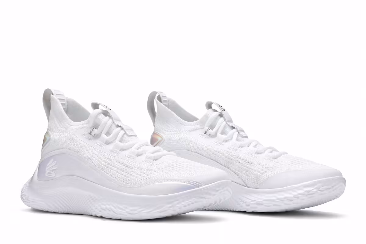 Curry Brand Curry Flow 8 GS White Iridescent, view 9