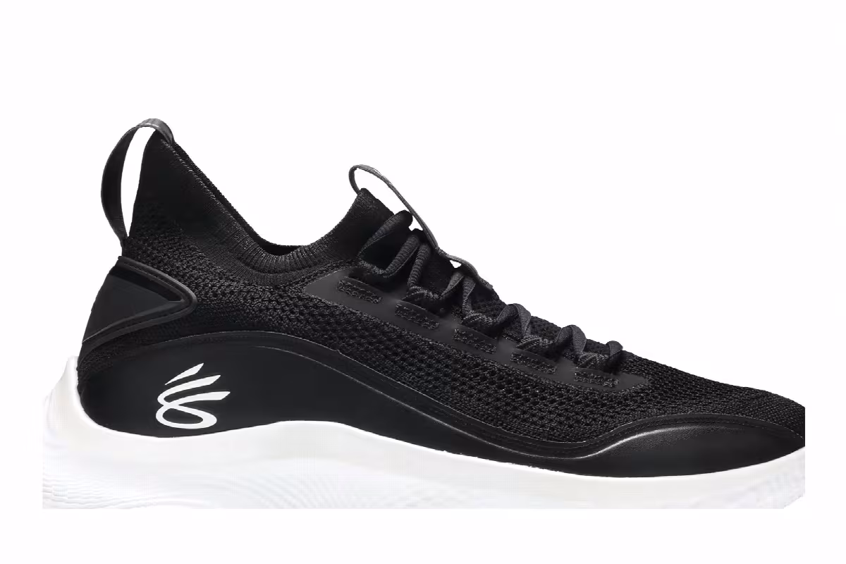 Curry Brand Curry Flow 8 Black White, view 3