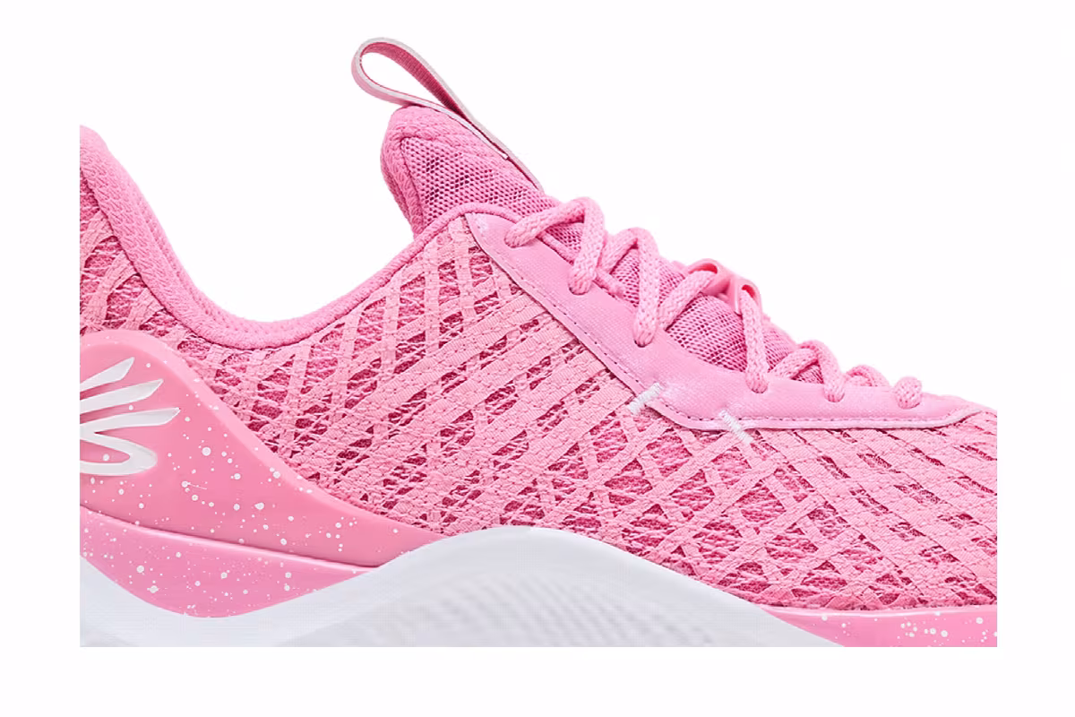 Curry Brand Curry Flow 10 Team Pink, view 3
