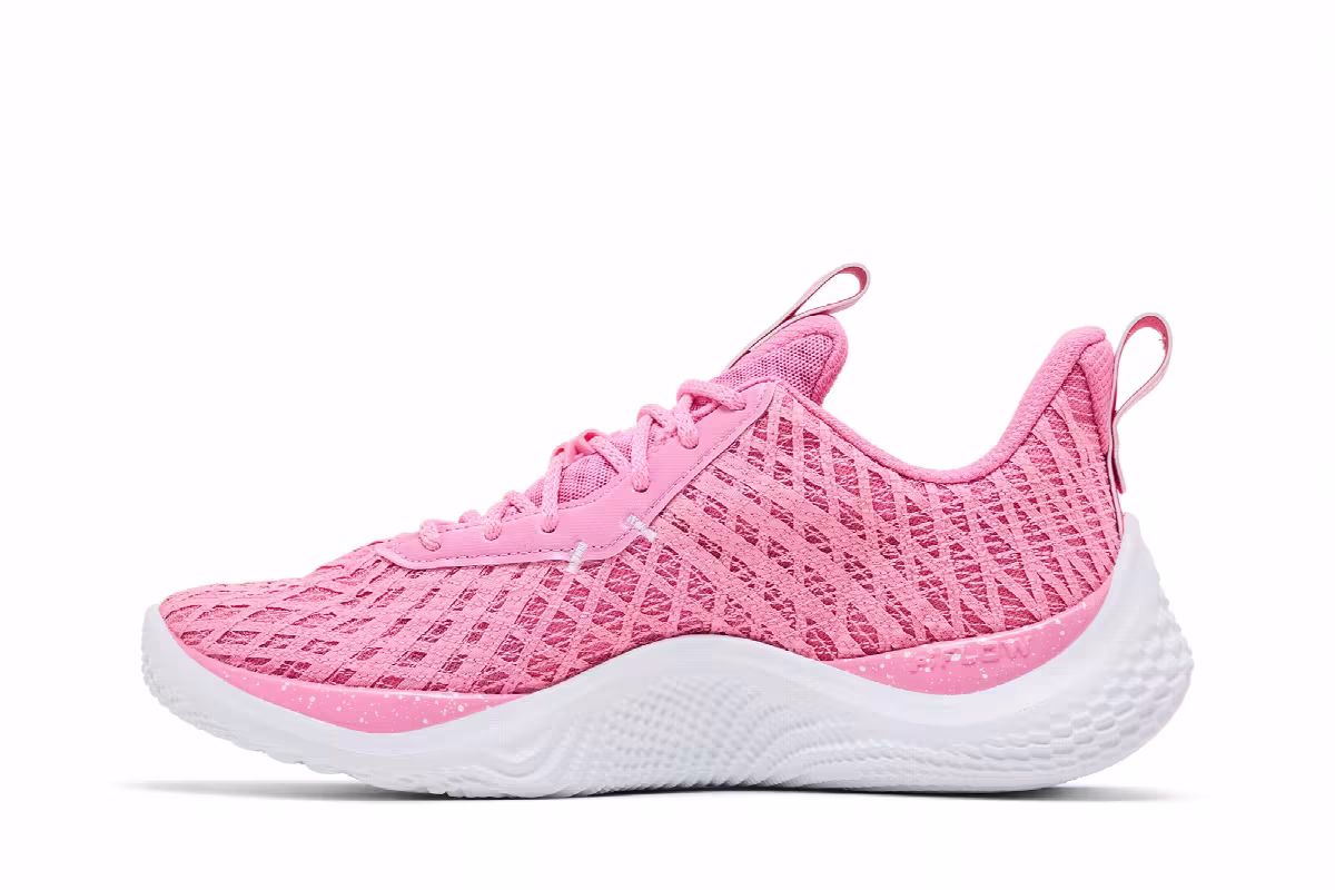 Curry Brand Curry Flow 10 Team Pink, view 4