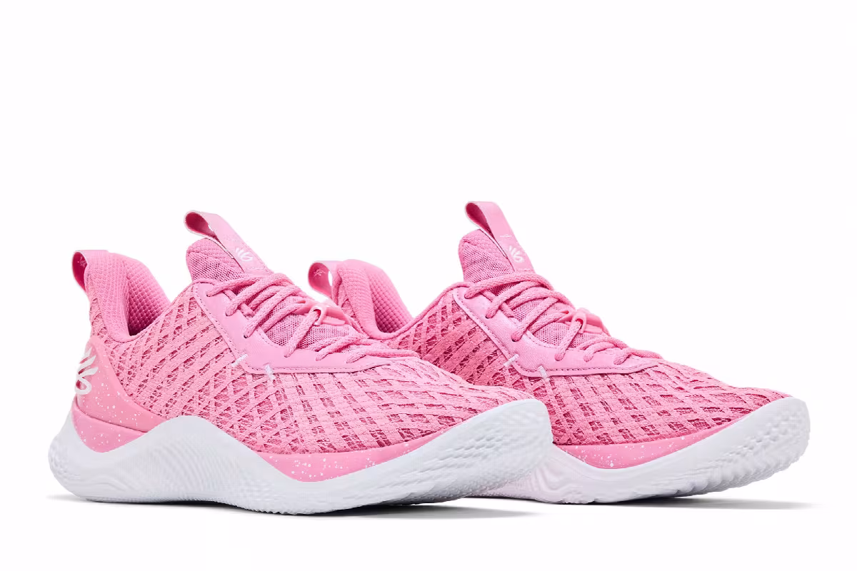 Curry Brand Curry Flow 10 Team Pink, view 9