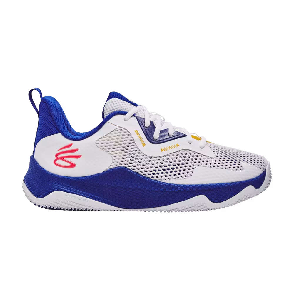 Curry Brand Curry HOVR Splash 3 White Team Royal