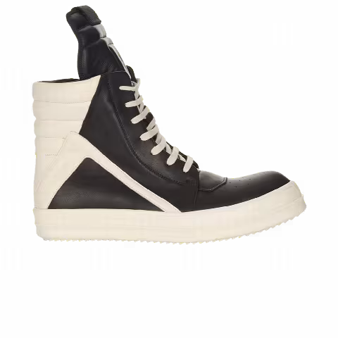 Rick Owens Hollywood Geobasket High 'Black Milk'