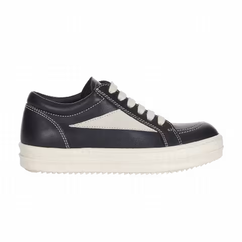 Rick Owens Babygeo Lido Vintage Sneaker Big Kid 'Black Milk'