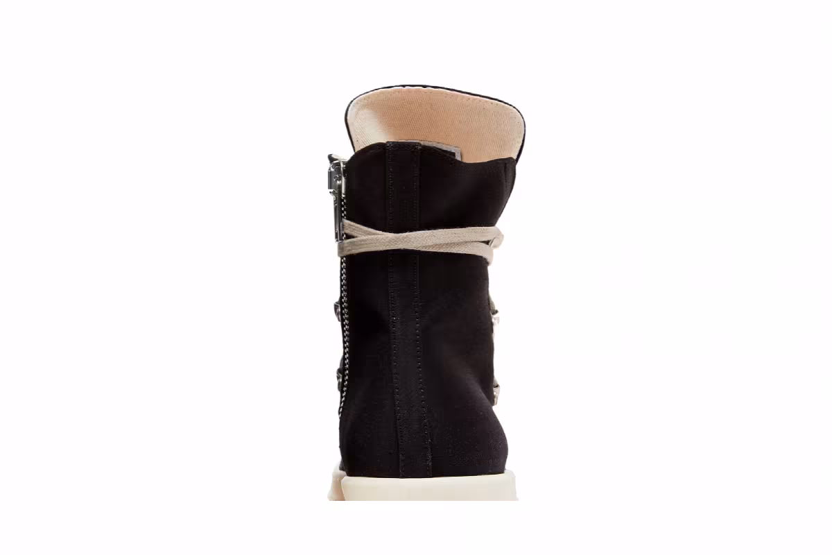 Rick Owens Lido DRKSHDW Hexa High Black Milk, view 8