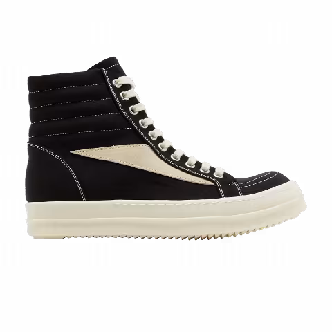Rick Owens Wmns Lido DRKSHDW Vintage High 'Black Milk'