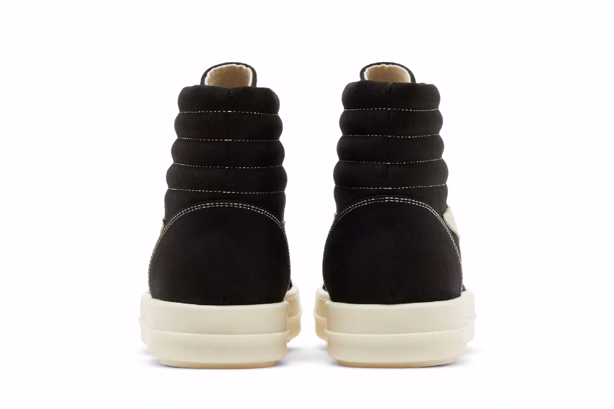 Rick Owens Women's Lido DRKSHDW Vintage High Black Milk, view 7