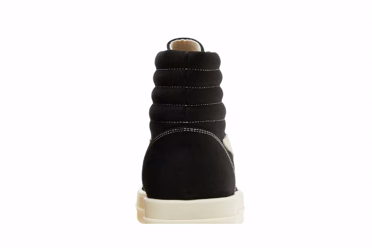 Rick Owens Women's Lido DRKSHDW Vintage High Black Milk, view 8