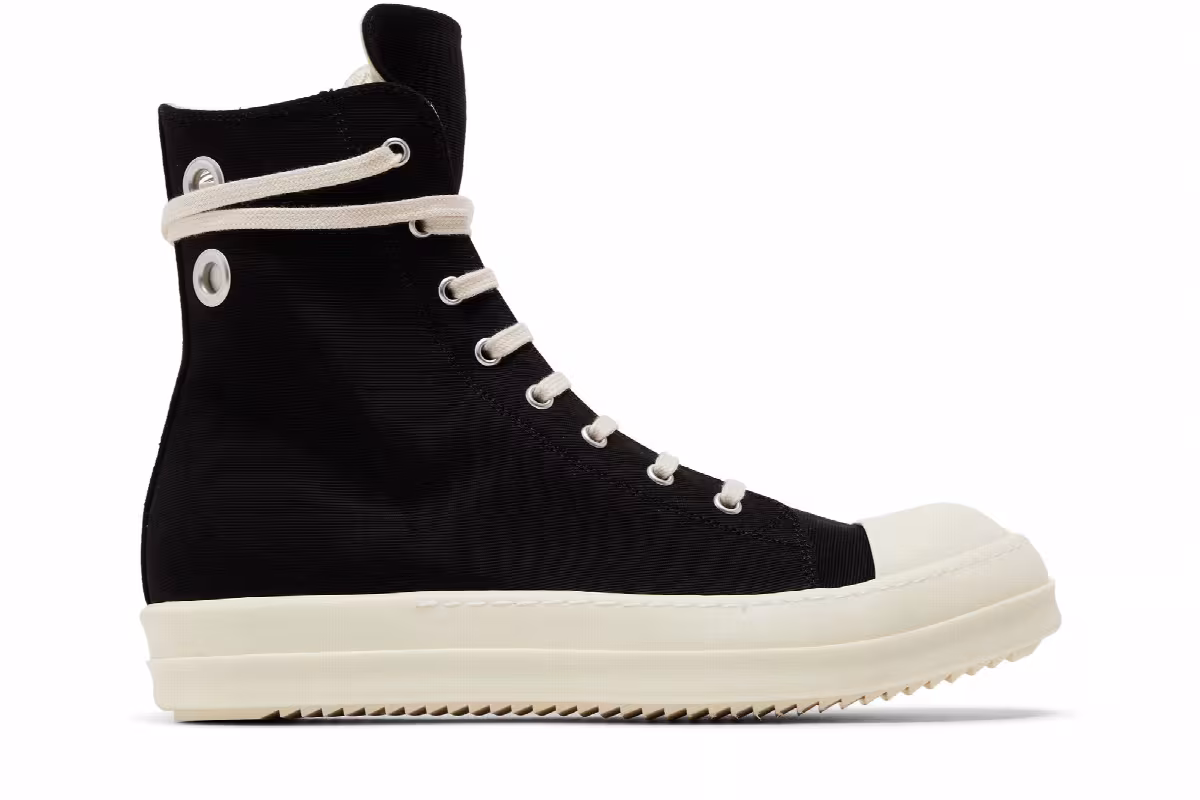 Rick Owens Lido DRKSHDW High Black Milk, view 2