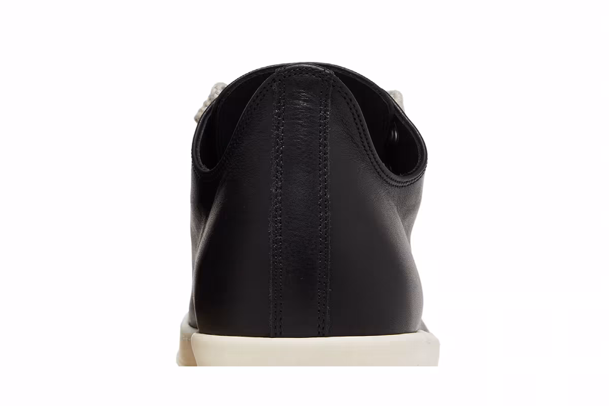 Rick Owens Porterville Jumbo Laced Low Black Pearl, view 8