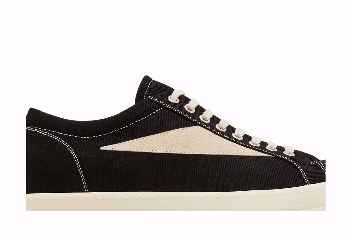 Rick Owens Porterville DRKSHDW Vintage Low Black Milk, view 3