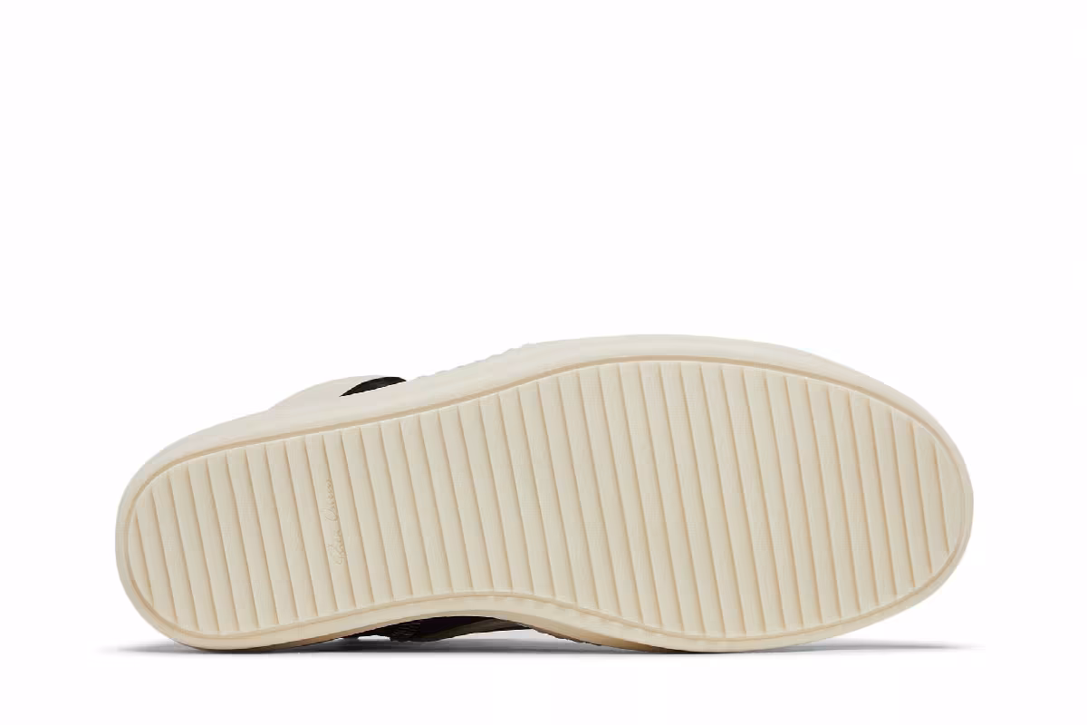 Rick Owens Porterville Geobasket Black Milk, view 5