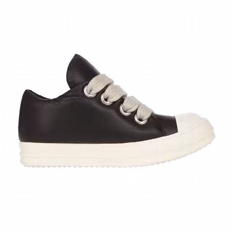 Rick Owens Wmns Porterville Jumbo Laced Padded Low 'Black Milk'