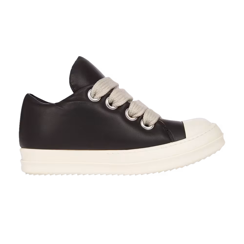 Rick Owens Women's Porterville Jumbo Laced Padded Low Black Milk