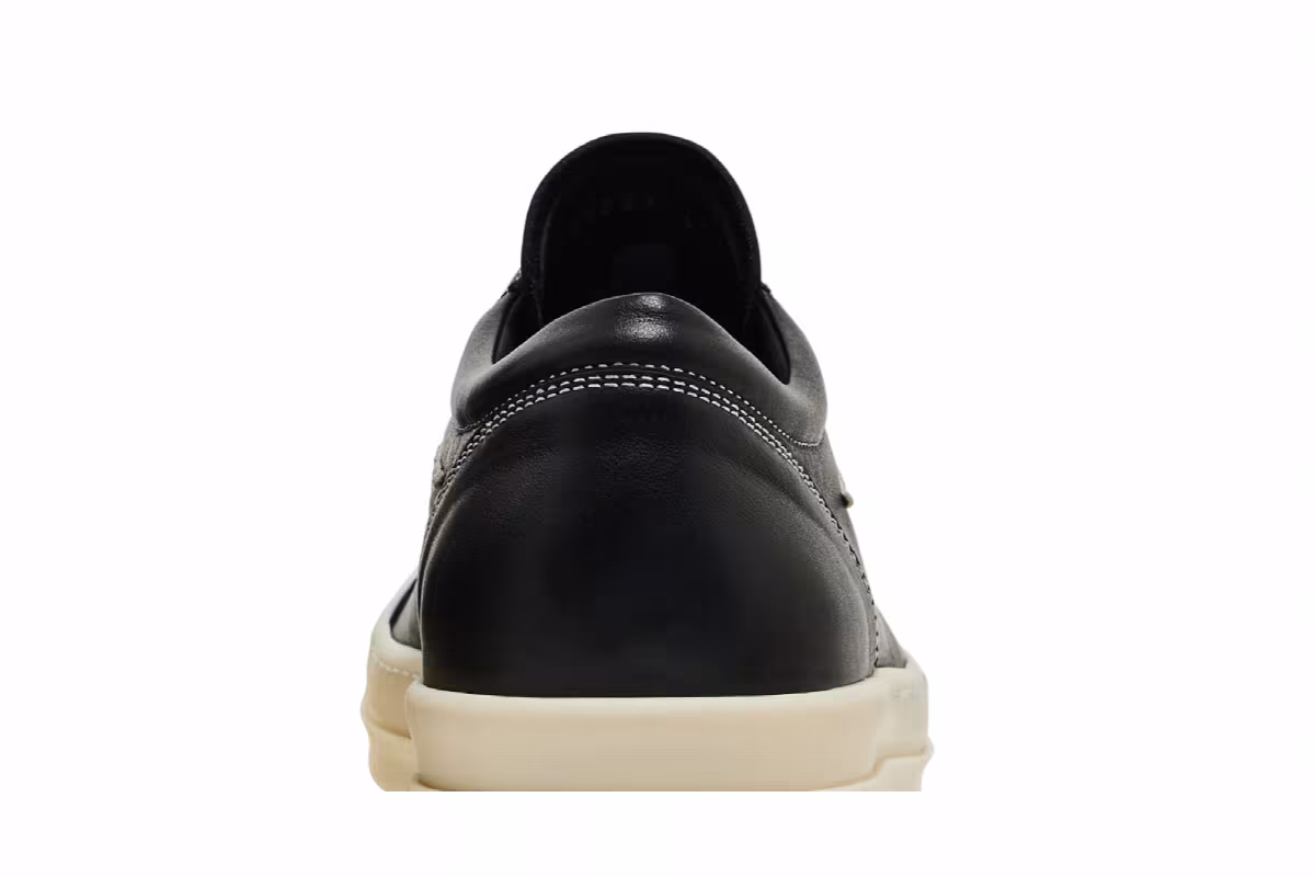 Rick Owens Hollywood Vintage Low Black Milk, view 8