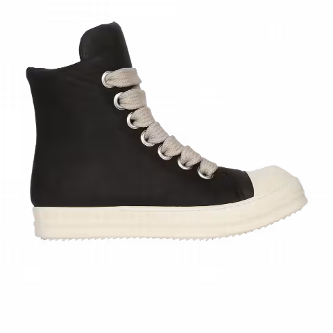 Rick Owens Porterville Jumbo Laced Padded High 'Black Milk'