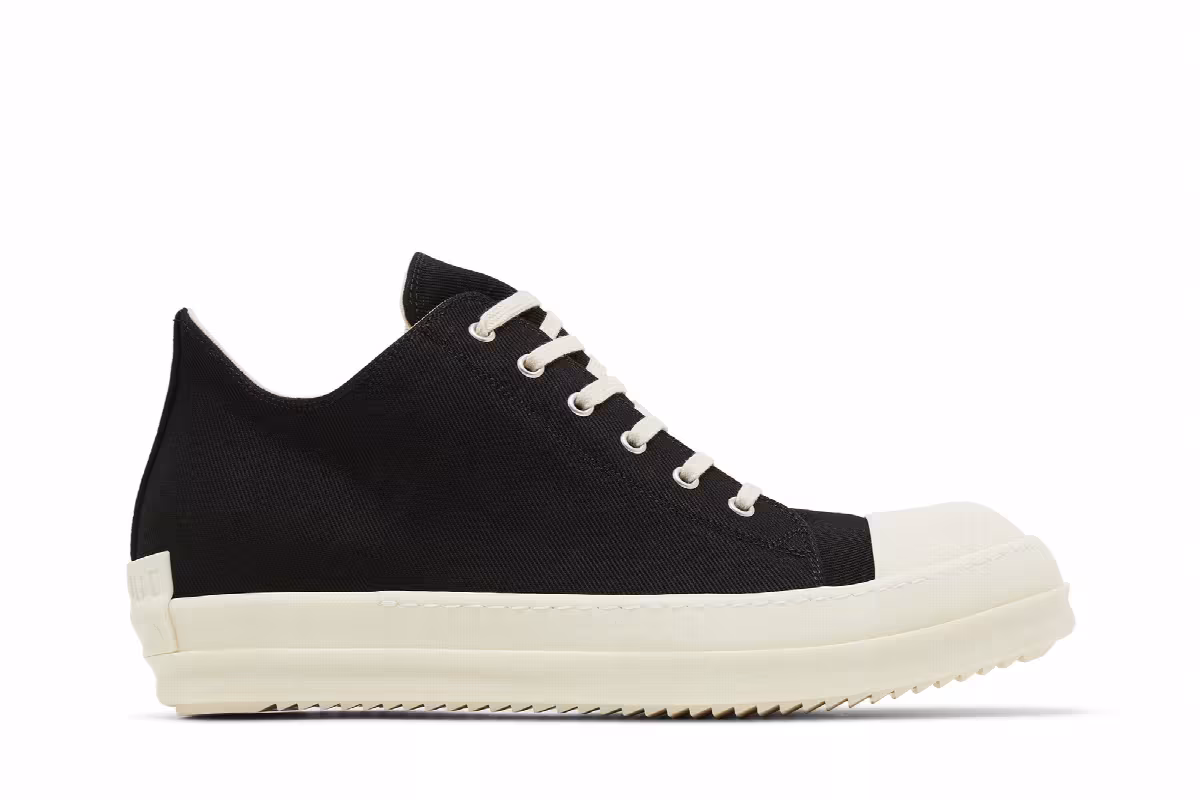 Rick Owens Porterville DRKSHDW Low Black Milk, view 2