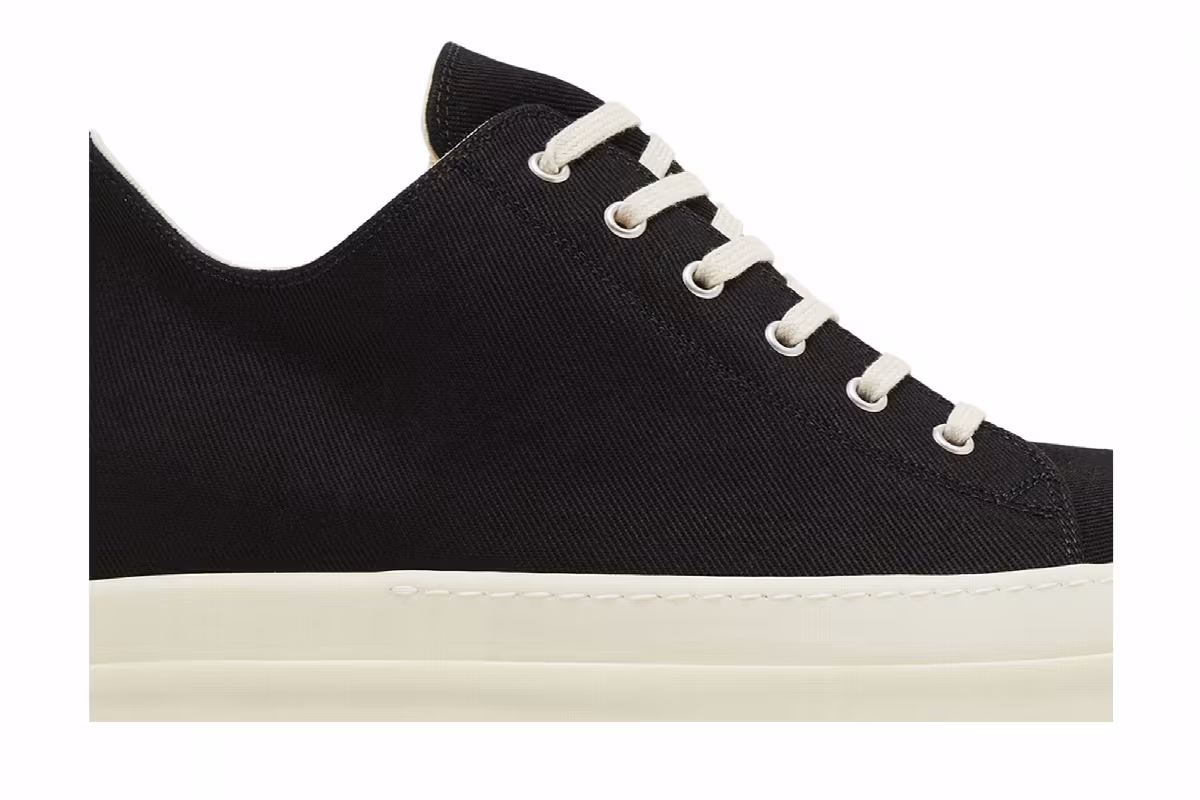Rick Owens Porterville DRKSHDW Low Black Milk, view 3
