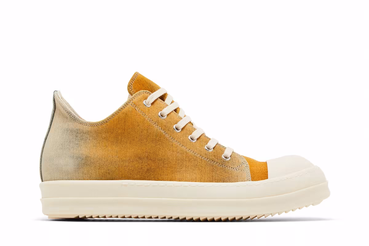Rick Owens DRKSHDW Lido Denim Low Sky Orange Degrade, view 2