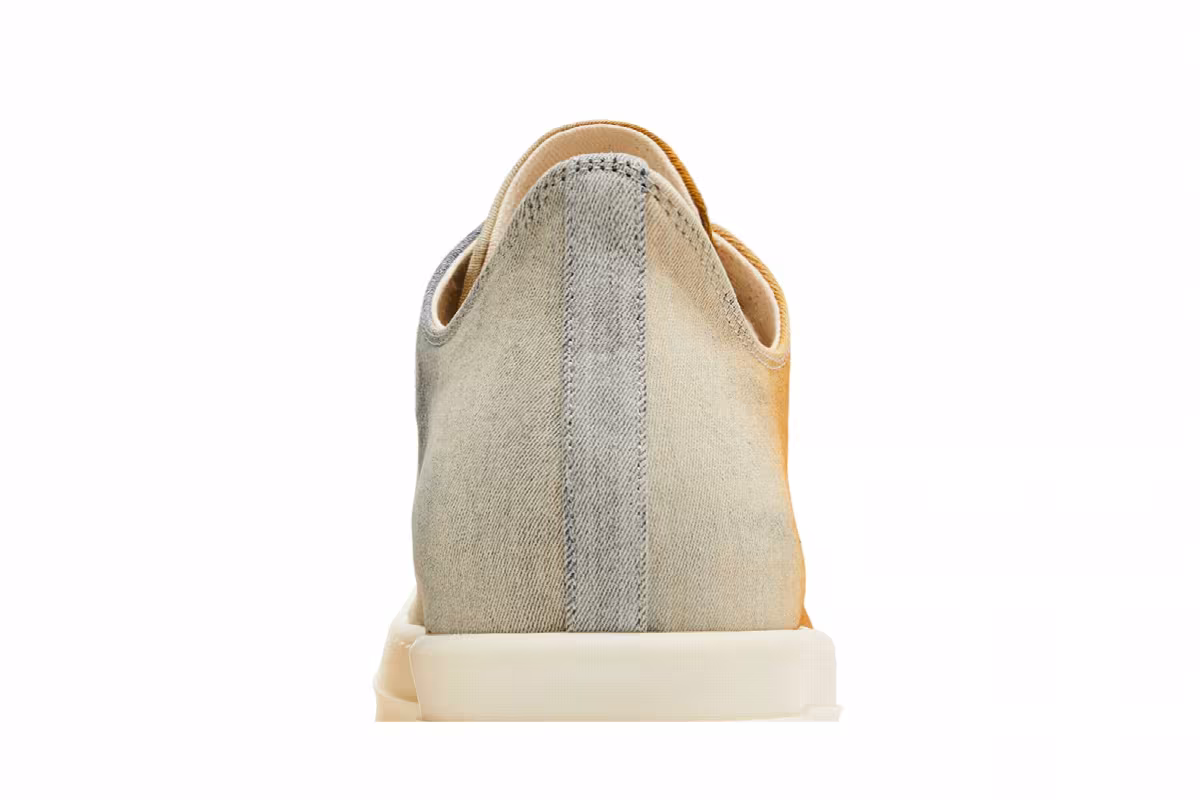 Rick Owens DRKSHDW Lido Denim Low Sky Orange Degrade, view 8