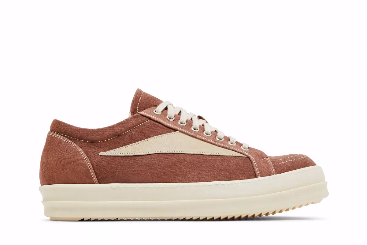 Rick Owens Lido DRKSHDW Vintage Low Henna Brown, view 2