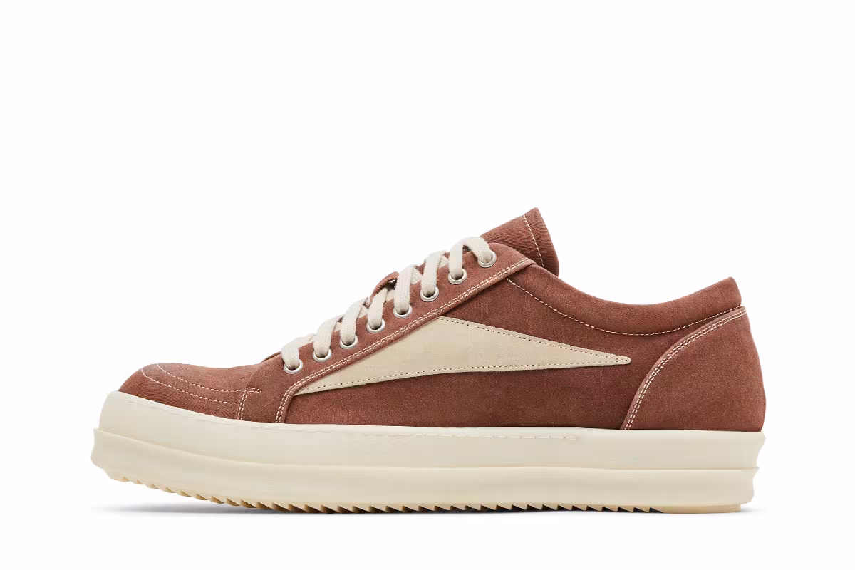 Rick Owens Lido DRKSHDW Vintage Low Henna Brown, view 4