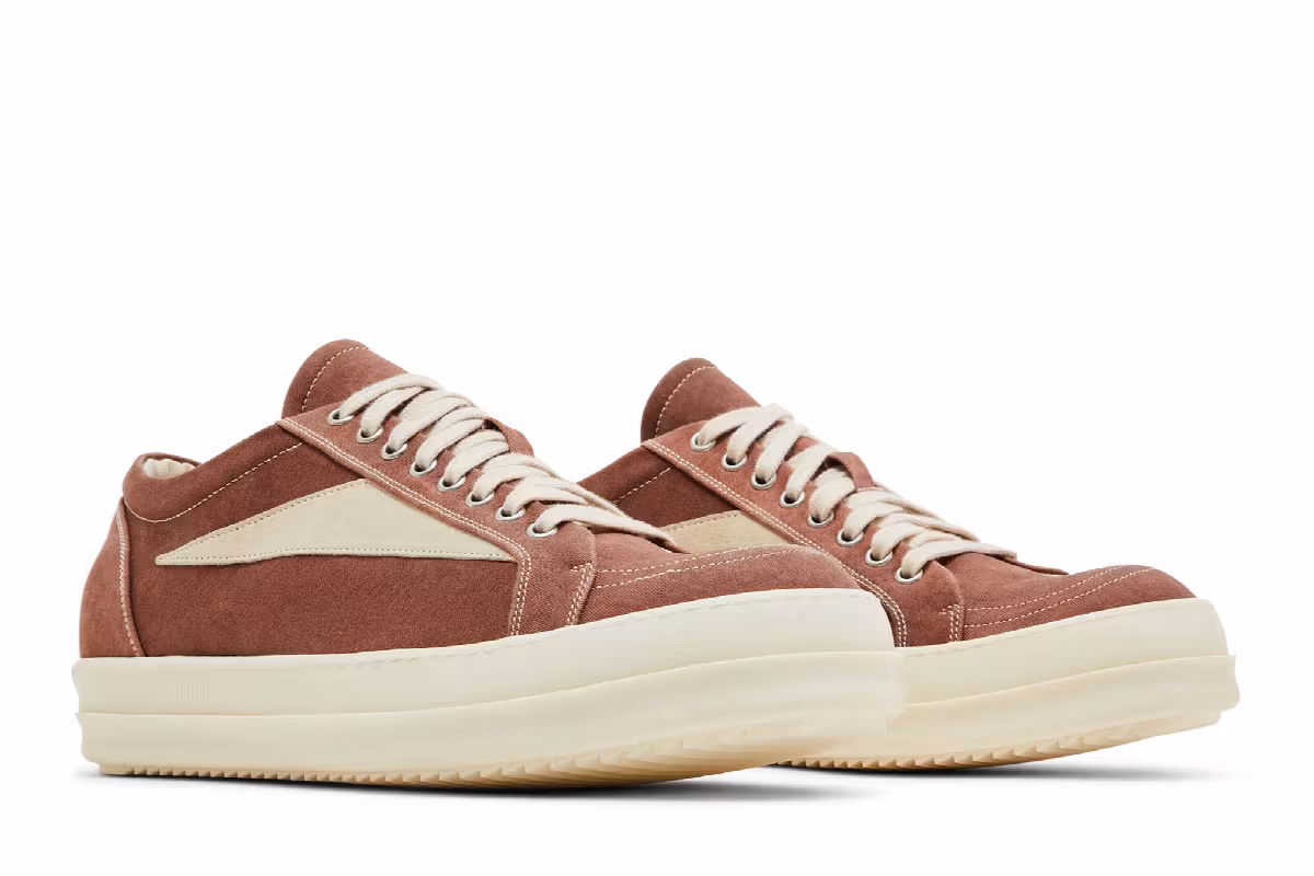 Rick Owens Lido DRKSHDW Vintage Low Henna Brown, view 9