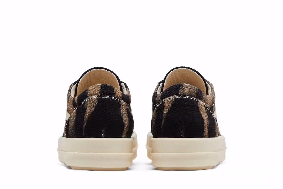 Rick Owens Women's Porterville DRKSHDW Vintage Low Black Terra Sun Denim, view 7
