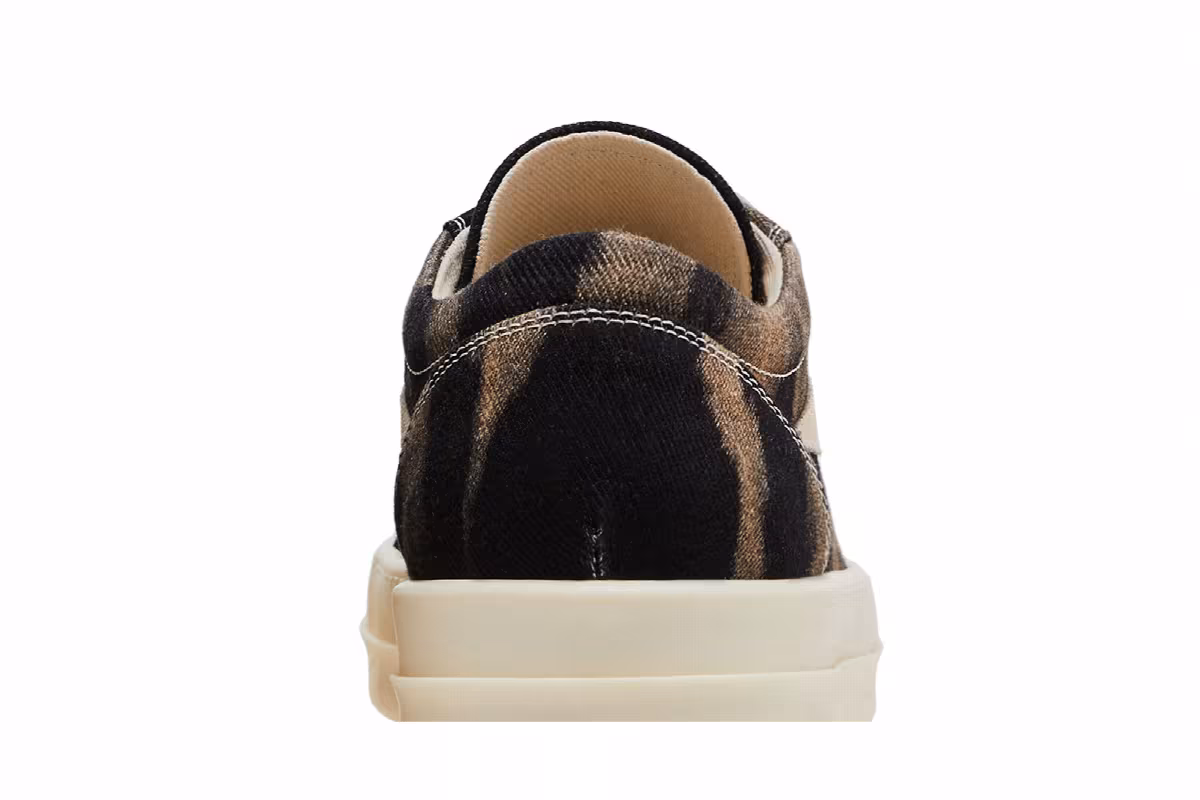 Rick Owens Women's Porterville DRKSHDW Vintage Low Black Terra Sun Denim, view 8