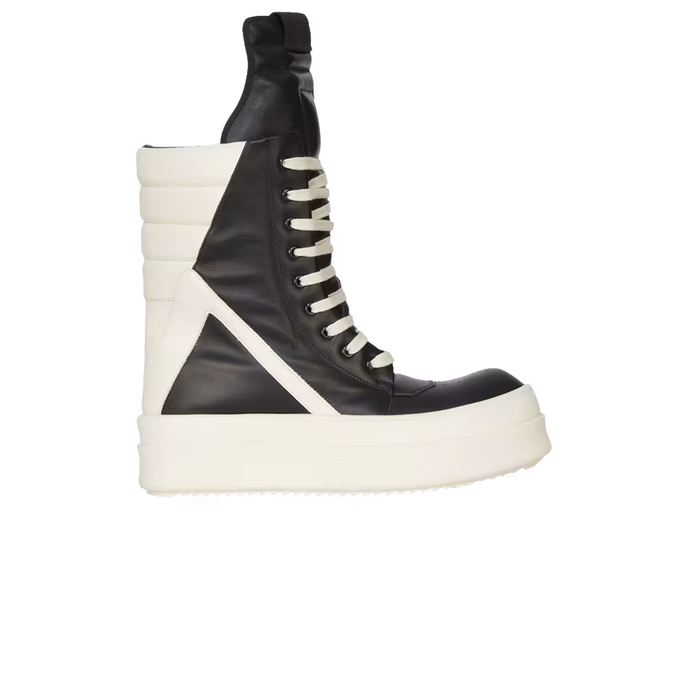 Rick Owens Porterville Mega Geobasket Black Milk