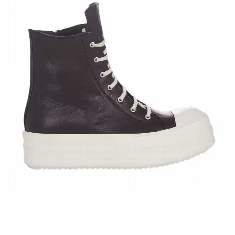 Rick Owens Lido Runway Mega Bumper High 'Black Milk'
