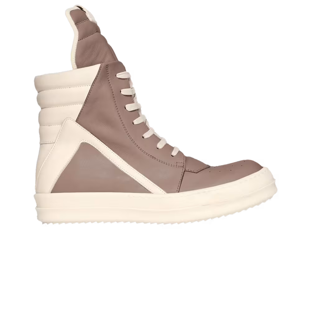 Rick Owens Women's Hollywood Geobasket High Flesh Milk