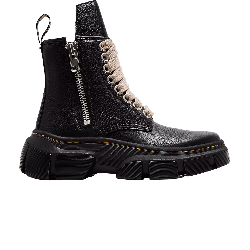 Dr. Martens x Rick Owens Women's 1460 DMXL Jumbo Lace Boot Black
