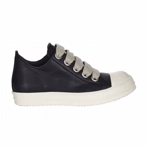 Rick Owens Wmns Porterville Jumbo Laced Low 'Black Pearl'