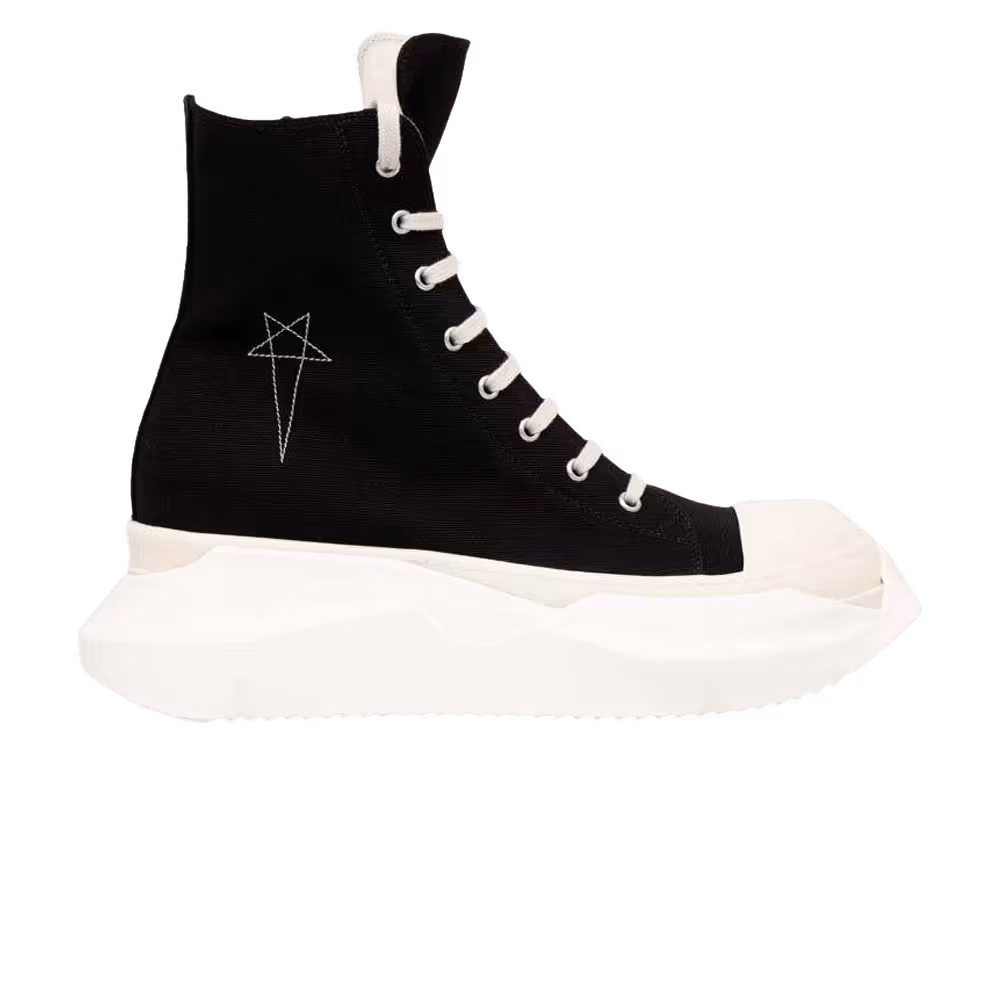 Rick Owens Lido DRKSHDW Pentagram Abstract High Black Milk