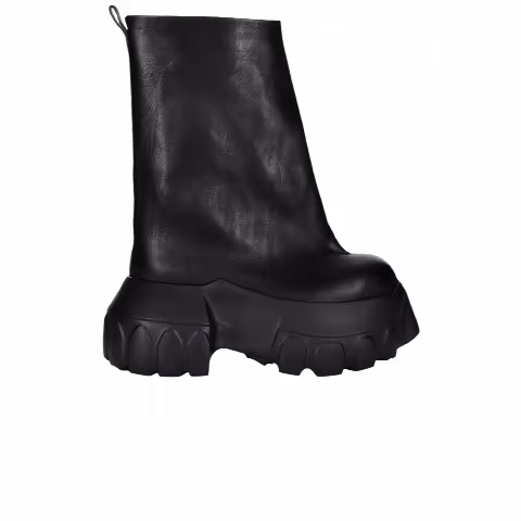 Rick Owens Hollywood Flared Mega Tractor 'Black'