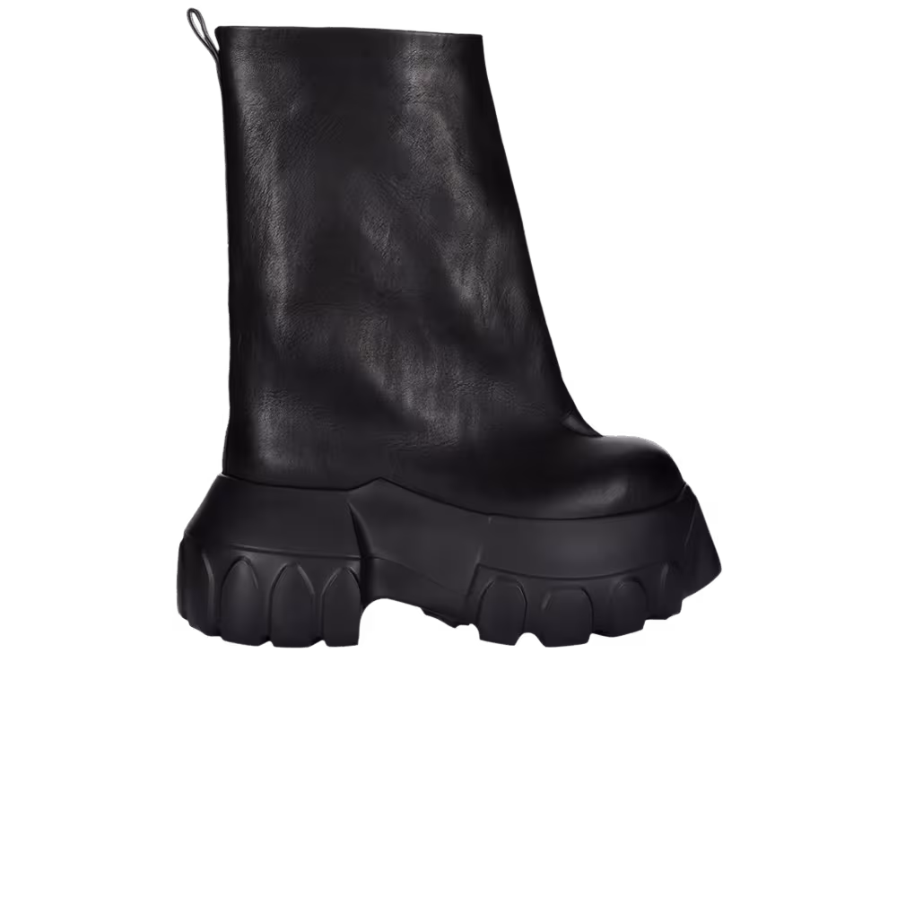 Rick Owens Hollywood Flared Mega Tractor Black