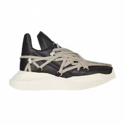 Rick Owens Porterville Megalaced Geth Runner 'Black Pearl'