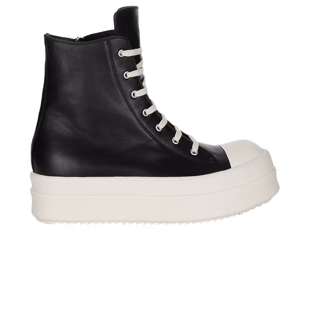Rick Owens Women's Hollywood Mega Bumper High Black Milk
