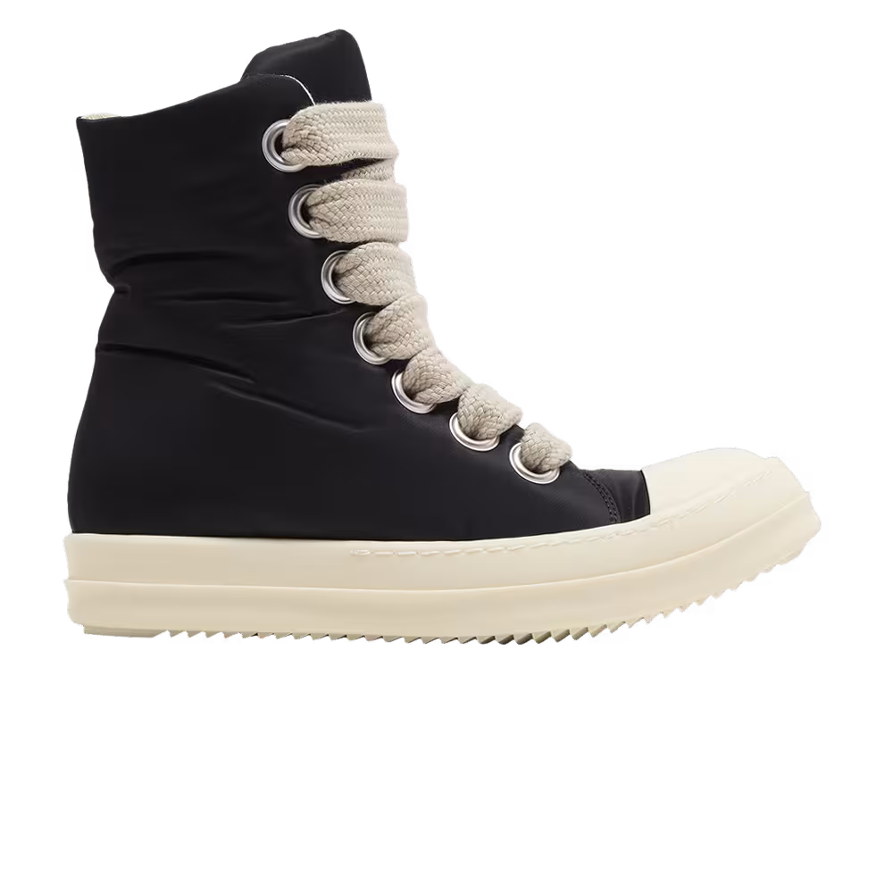 Rick Owens Women's Lido DRKSHDW Jumbo Lace Puffer High Black Pearl