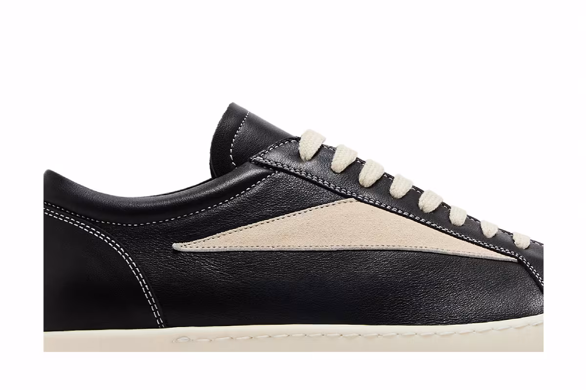 Rick Owens Concordians Vintage Low Black Milk, view 3