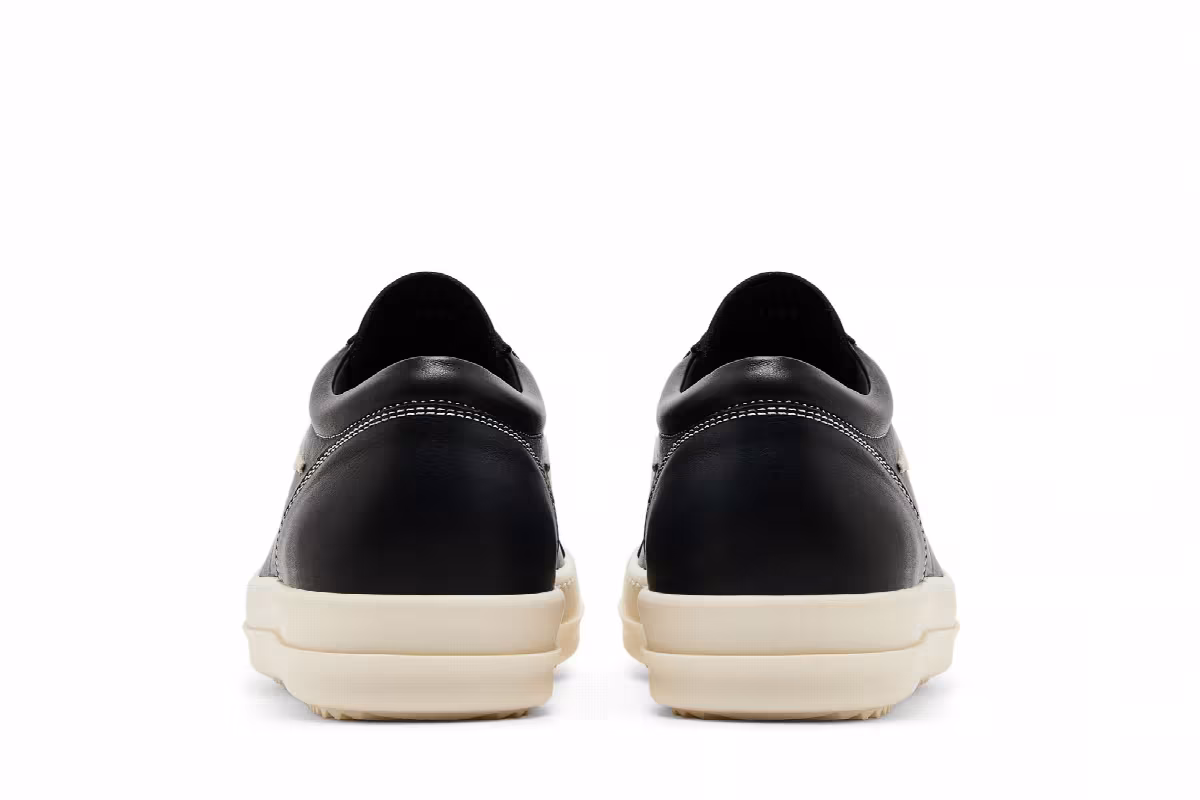 Rick Owens Concordians Vintage Low Black Milk, view 7
