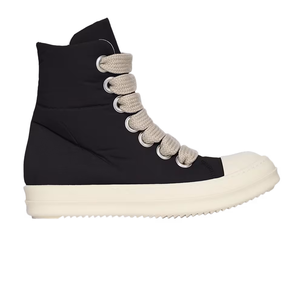 Rick Owens DRKSHDW Hollywood Jumbo Lace Puffer High Black Milk
