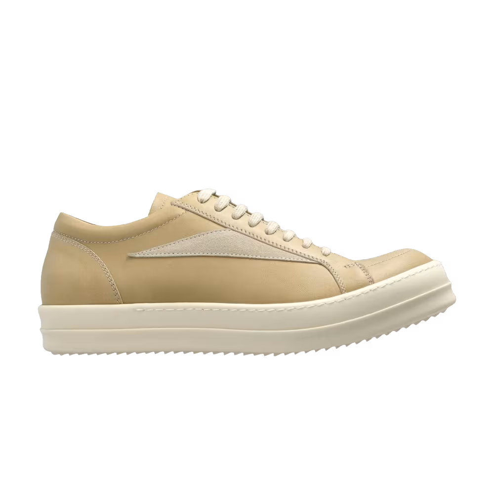 Rick Owens Hollywood Vintage Low Parchment Milk