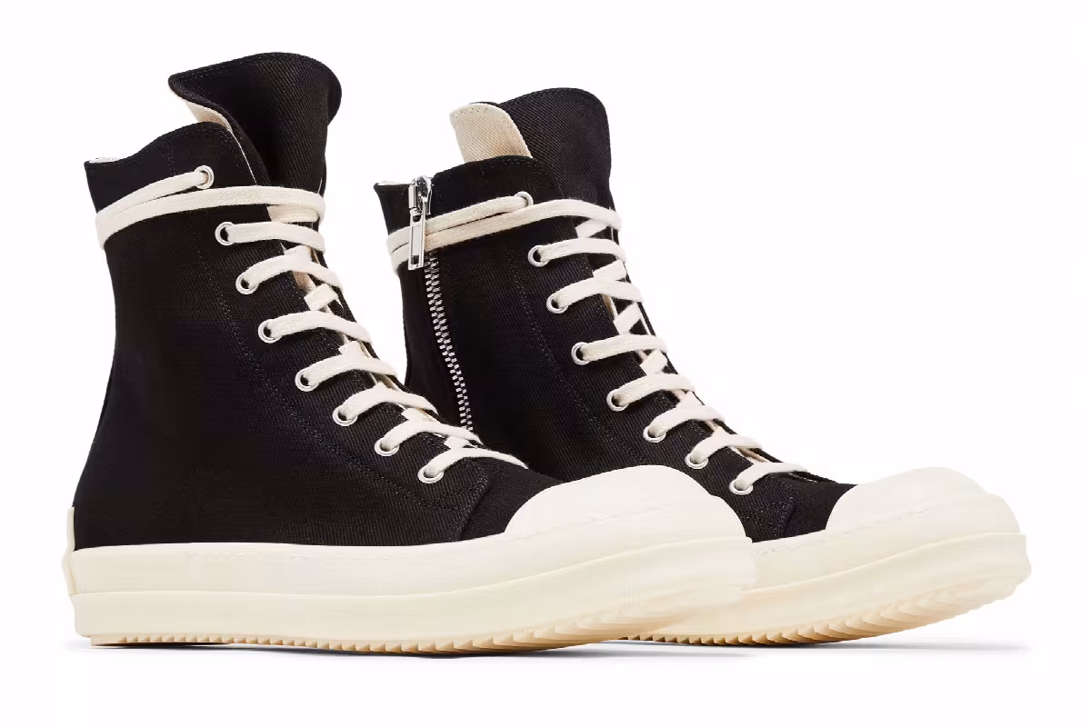Rick Owens DRKSHDW Hollywood High Black Milk, view 9