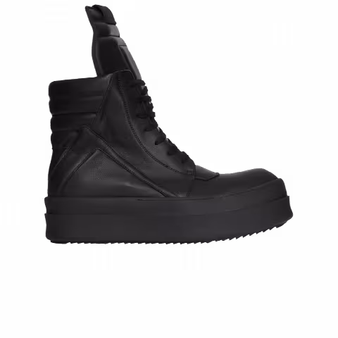 Rick Owens Concordians Mega Bumper Geobasket 'All Black'