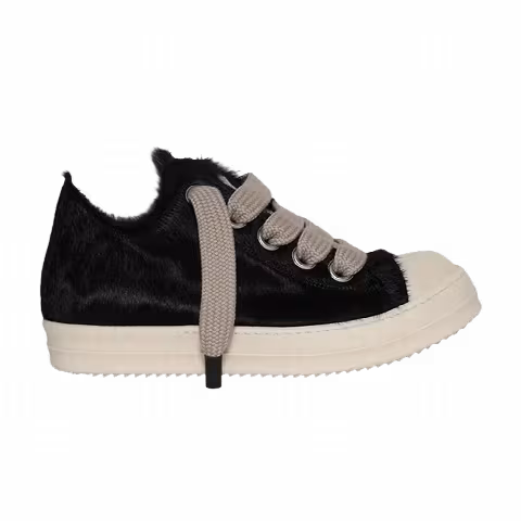 Rick Owens Concordians Jumbo Laced Low 'Black Fur'