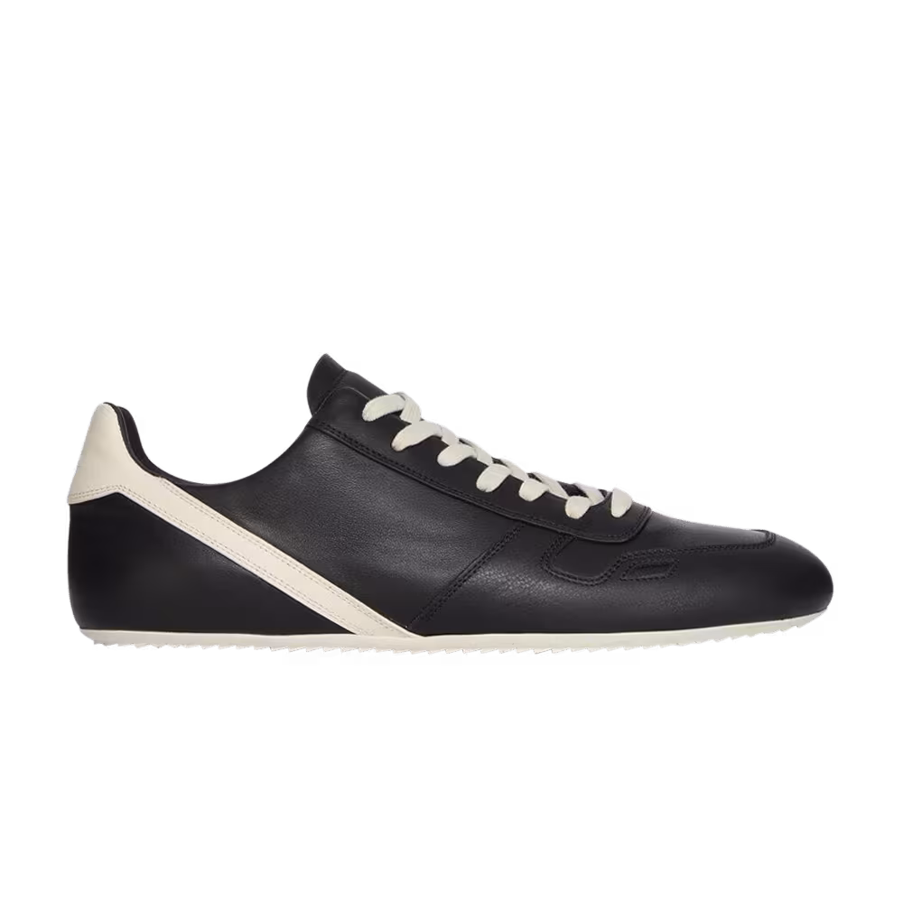 Rick Owens Concordians Minimal Sneaker Black Milk