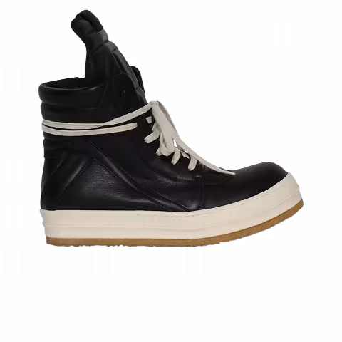 Rick Owens Concordians Creep Geobasket 'Black Milk'